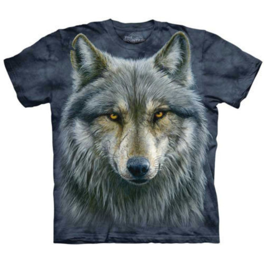 The Mountain Graphic T-shirt Warrior Wolf